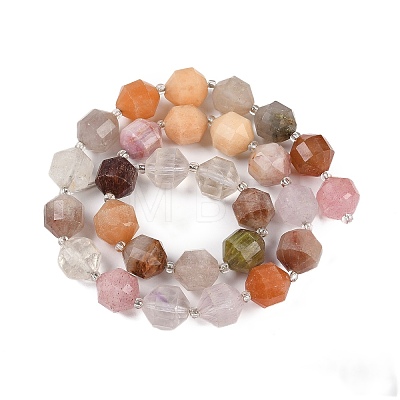 Natural Rutilated Quartz Beads Strands G-O201B-151H-1