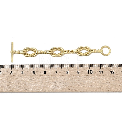 Brass Toggle Clasps KK-A223-33G-1