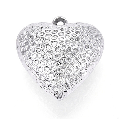 Textured Acrylic Pendants OACR-T030-34B-1