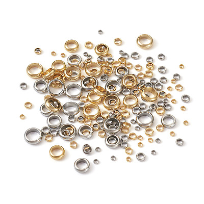 Mega Pet 304 Stainless Steel Spacer Beads STAS-MP0001-08-1