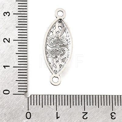 Tibetan Style Alloy Hollow Horse Eye Links Connector Charms FIND-D042-12AS-1