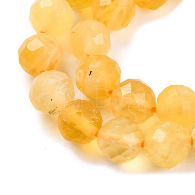 Natural Yellow Opal Beads Strands G-F770-C08-05-1