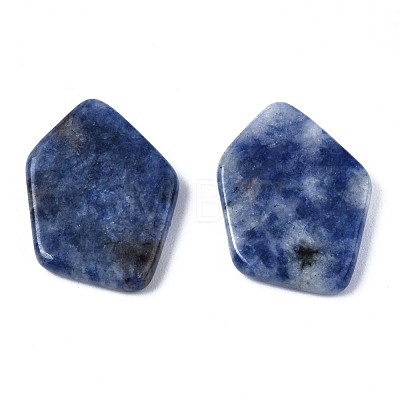 Natural Blue Spot Jasper Cabochons G-S359-323B-1