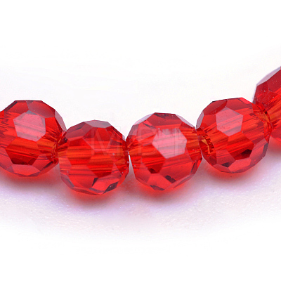 Transparent Glass Bead Strands LS-GLAA-R166-3mm-01D-1