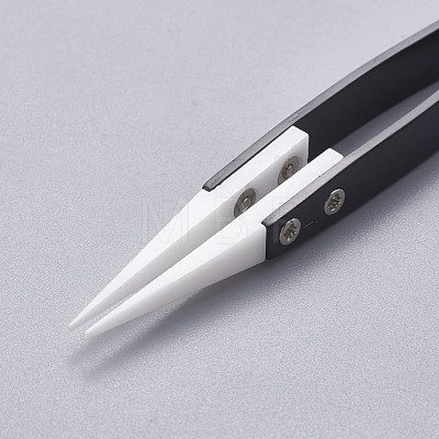 Stainless Steel Beading Tweezers TOOL-F006-03A-1