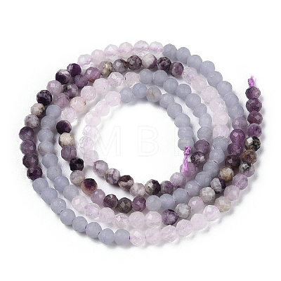 Natural Mixed Gemstone Beads Strands G-D080-A01-02-35-1