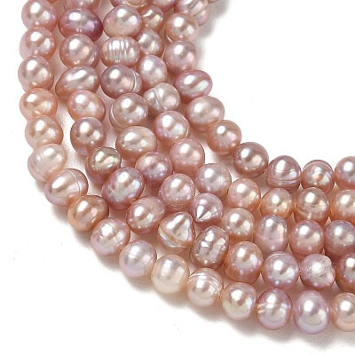 Natural Cultured Freshwater Pearl Beads Strands PA-CBAC463-28-1