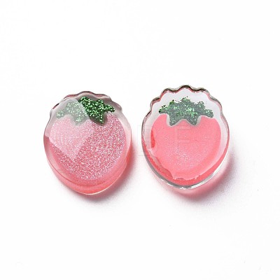 Transparent Epoxy Resin Cabochons CRES-S365-31-1