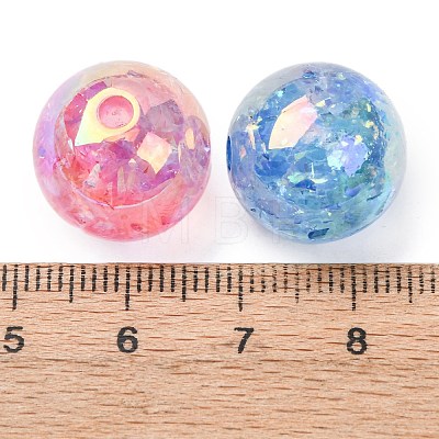 UV Plating Transparent Resin Beads RESI-C073-11-1