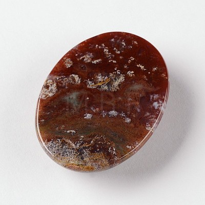 Natural Agate Gemstone Oval Cabochons G-J329-02-30x40mm-1