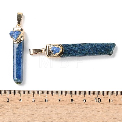 Natural Lapis Lazuli Big Pendants G-B066-01G-04-1