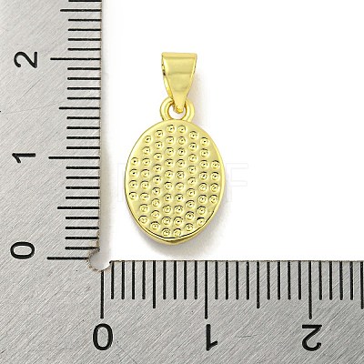 Rack Plating Brass Enamel Pendants KK-B091-15G-1