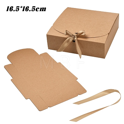 Paper Gift Boxes with Ribbon AJEW-YWC0816-001B-1