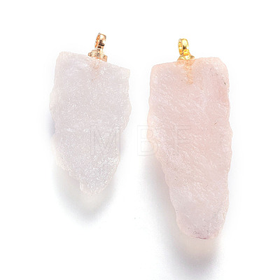 Natural Pink Morganite Pendants G-F589-06A-1