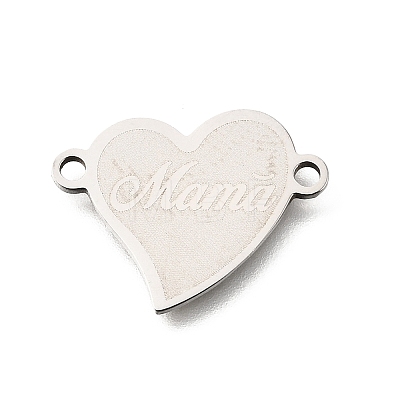 201 Stainless Steel Connector Charms STAS-B143-03F-P-1