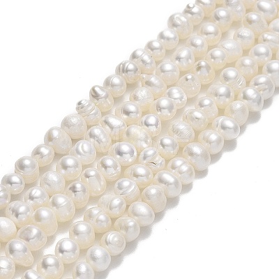 Natural Cultured Freshwater Pearl Beads Strands PEAR-F018-13B-01-1