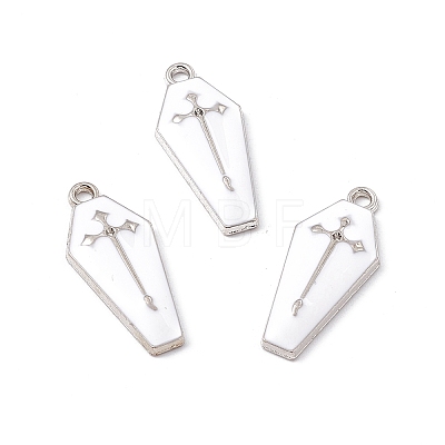 Alloy Enamel Pendants ENAM-H039-10P-1