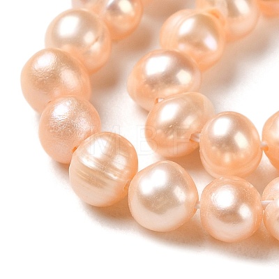 Natural Cultured Freshwater Pearl Beads Strands PEAR-E018-79A-1