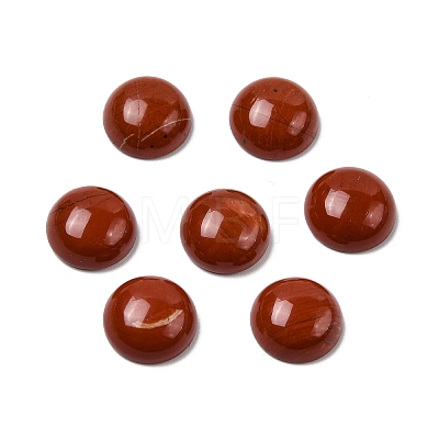 Natural Red Jasper Cabochons G-H1596-FR-10mm-15-1