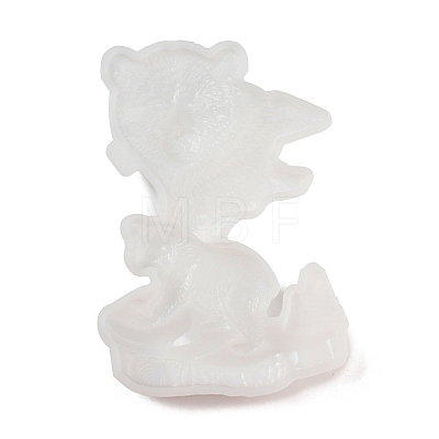 Bear Family DIY Silicone Molds AJEW-D052-06-1
