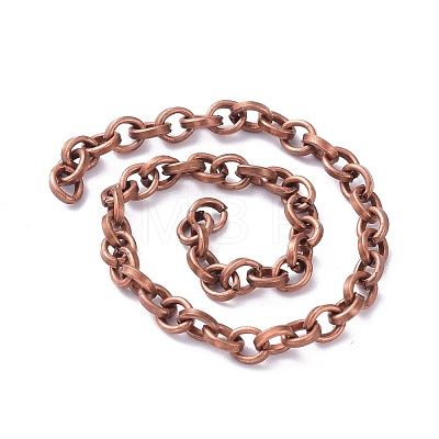 Brass & Stainless Steel Cable Chains CHC-XCP0001-22-1