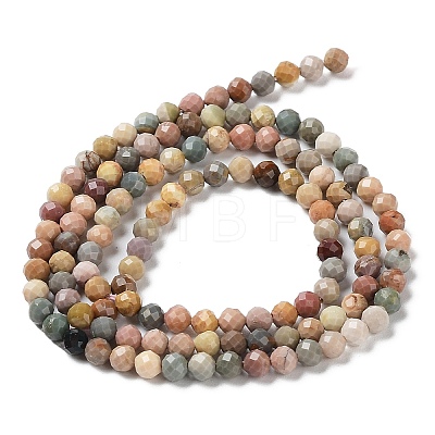 Natural Agate Beads Strands X-G-G991-A03-A-01-1