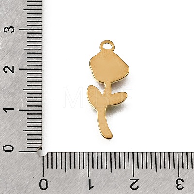 304 Stainless Steel Pendants STAS-N108-107G-02-1