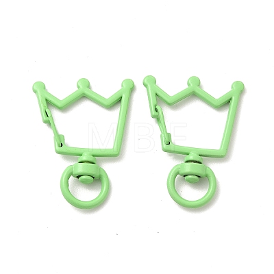 Spray Painted Alloy Swivel Lobster Claw Clasps FIND-A027-05-1