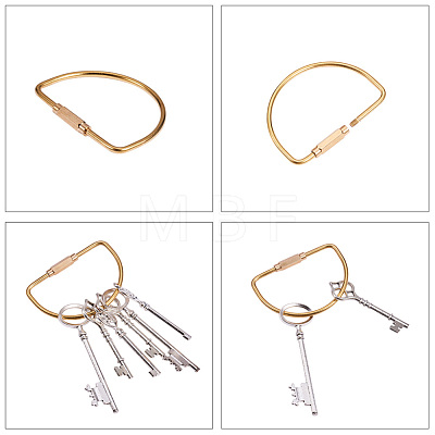 Unisex Pure Handmade Brass Key Rings PH-KEYC-P001-01-1