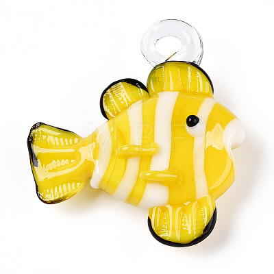Handmade Lampwork Pendants LS-LAMP-T021-24A-1