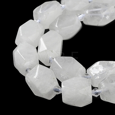 Natural Quartz Crystal Beads Strands G-C182-26-01-1