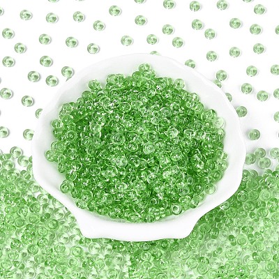 Transparent Colours Glass Seed Beads SEED-N007-39A-04-1