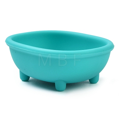 Bathtub Food Grade Silicone Focal Beads SIL-Q030-16B-1