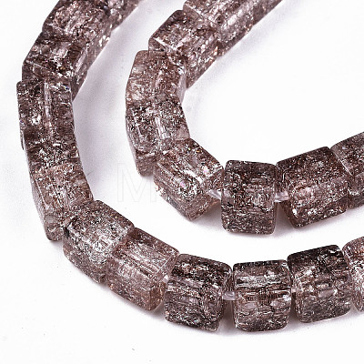 Crackle Glass Beads X-GLAA-S192-005I-1