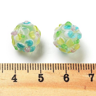 Handmade Lampwork Beads Strands LAMP-N021-015A-13-1