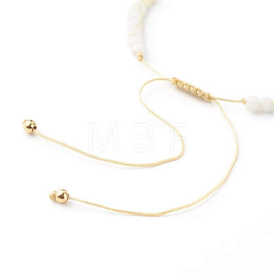 Adjustable Nylon Thread Braided Bead Bracelets BJEW-JB06450-02-1