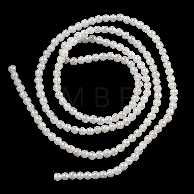 Imitation Jade Glass Beads Strands EGLA-K014-A-A01-1