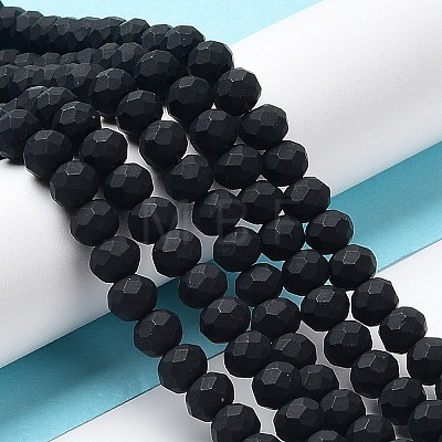 Glass Beads Strands EGLA-A034-P3mm-MD-M-1
