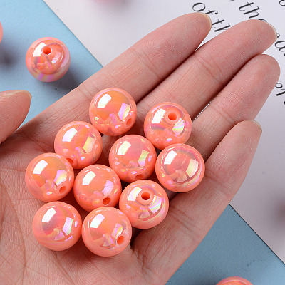 Opaque Acrylic Beads MACR-S370-D16mm-SS2109-1