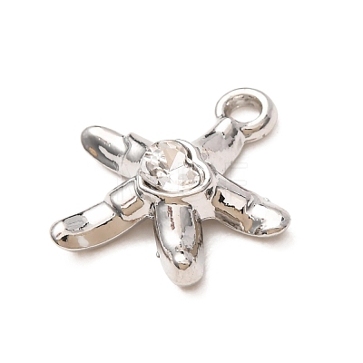 Alloy Rhinestone Pendants RB-CBAA597-02P-01-1