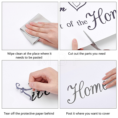 PVC Wall Stickers DIY-WH0228-039-1
