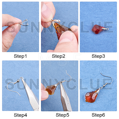 SUNNYCLUE DIY Dangle Earring Making DIY-SC0010-43P-1