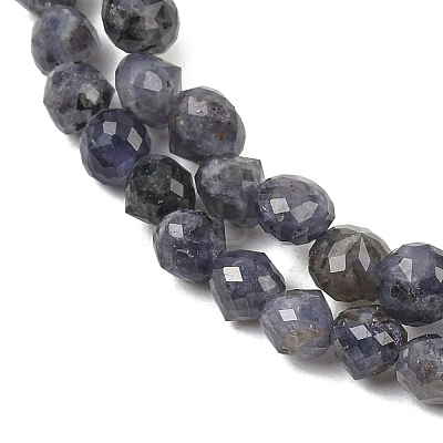 Natural Cordierite/Iolite/Dichroite Beads Strands GG-CBA9A7F-A02-1