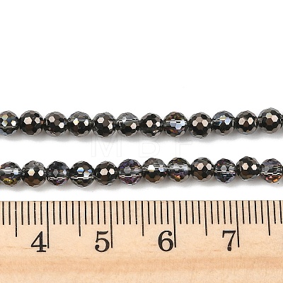 Electroplate Transparent Glass Beads EGLA-B013-02A-HP01-1
