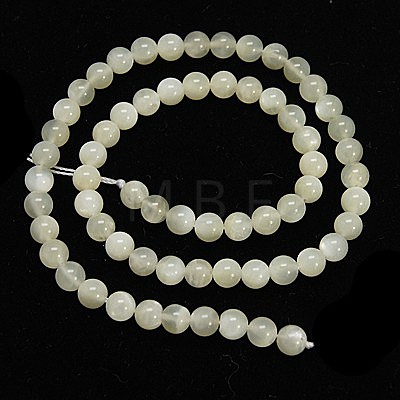 Natural White Moonstone Beads Strands G-D294-8mm-1