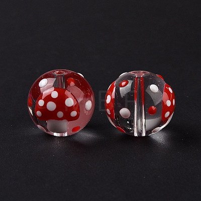 Handmade Lampwork Beads LAMP-P058-01F-1