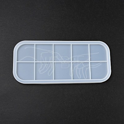 DIY Rectangle with Hand Dish Tray Silicone Molds DIY-P070-C01-1
