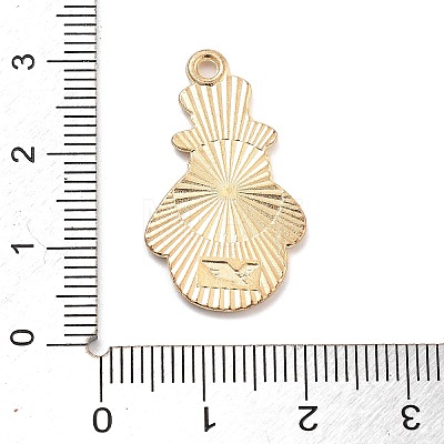 Christmas Theme Alloy Enamel Pendants ENAM-D060-04B-1