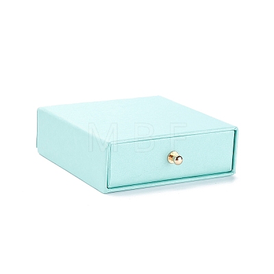 Square Paper Drawer Jewelry Set Box LS-CON-C011-03A-04-1