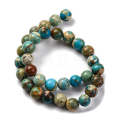 Dyed Natural Regalite/Imperial Jasper/Sea Sediment Jasper Beads Strands X-G-B124-C02-06-1
